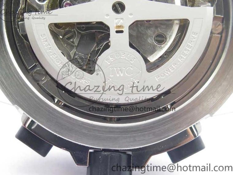 MIROTIME 0110 Aquatimer Chrono IW376803 V6F 1:1 Best Edition Gray Dial on Rubber Strap A FlexibleFit 7153